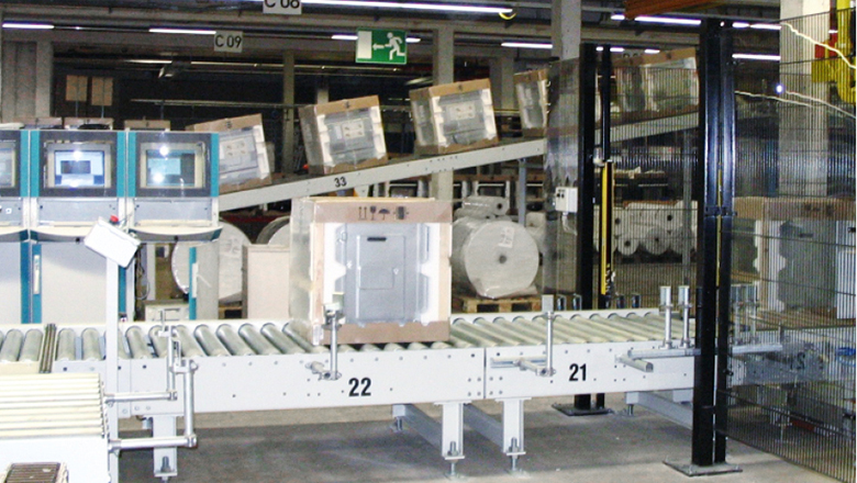 automated flow of goods in the appliance industry