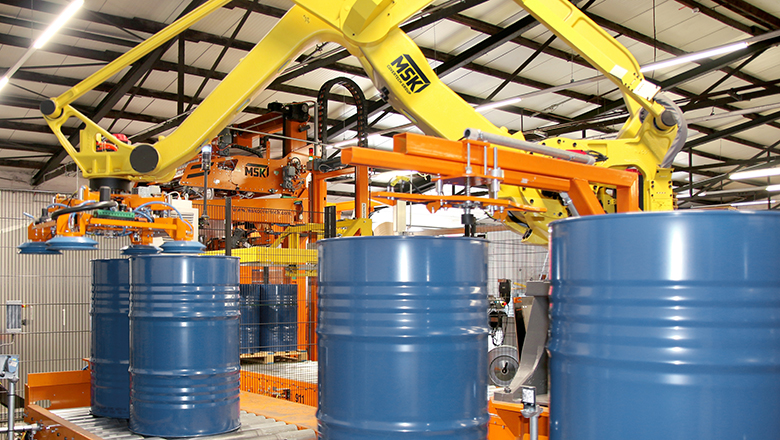 palletizing systems chemicals
