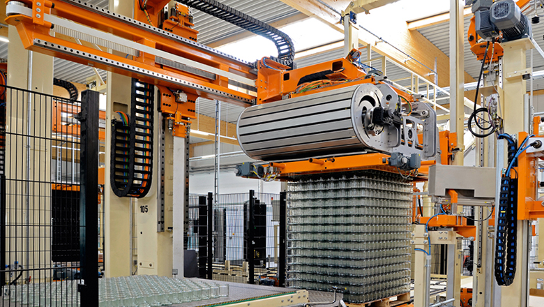 portal palletizing system msk triotech