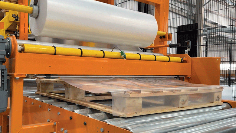 pallet dressing line