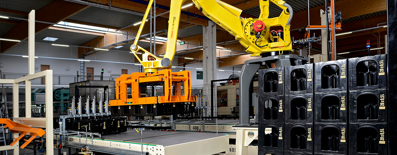 robot palletizing systems by msk
